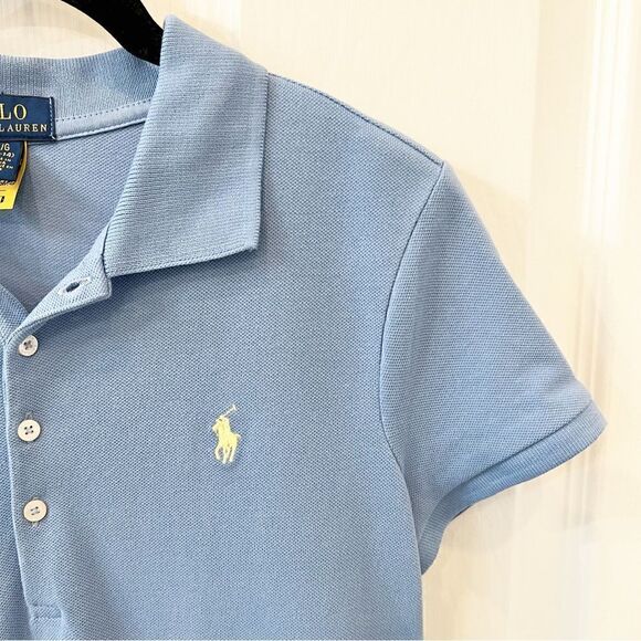 Blue Ralph Lauren Cotton Mesh Polo Dress size Large in excellent condition - Picture 7 of 9